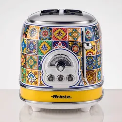Ariete Vintage 2-Schlitz-Toaster - Positano Design