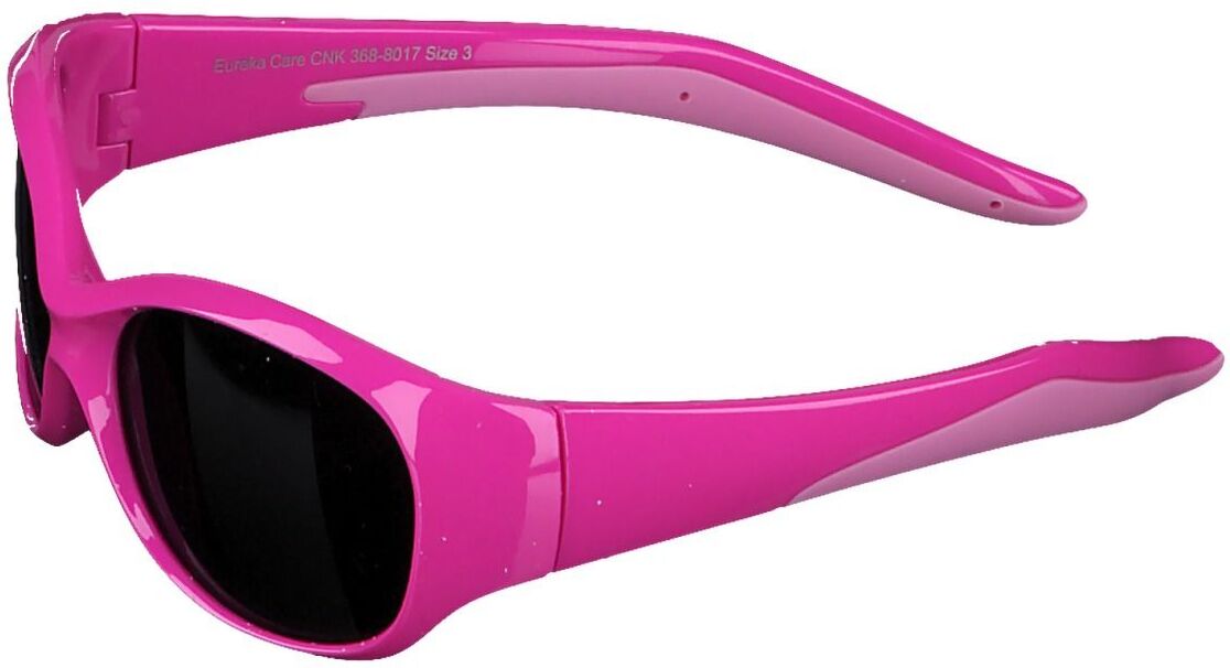 Eureka care Zonnebril Kind Roze-Rood 2-4Jaar 1 St Brille