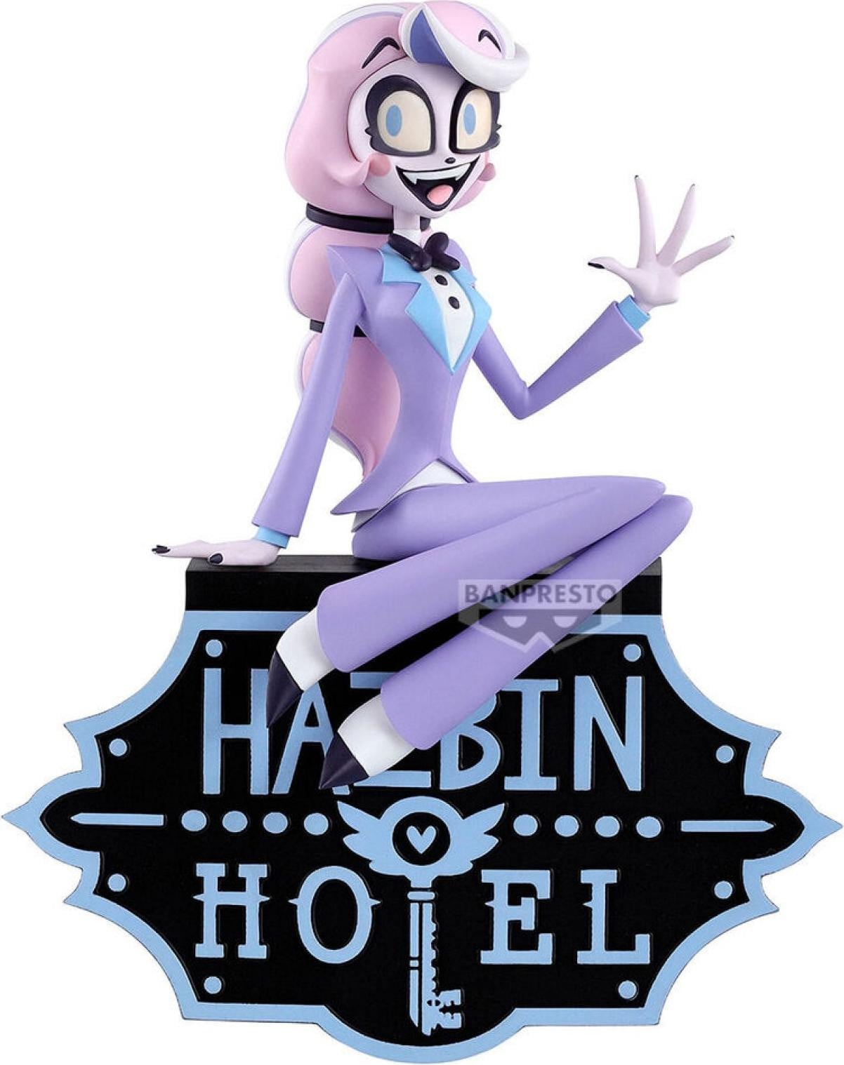 Banpresto Hazbin Hotel Charlie Morningstar figuur, monitorversie, 14 cm