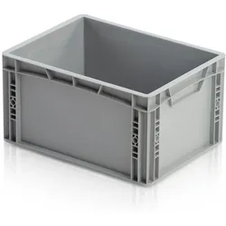 Kunststoff-Transportbehälter, geschlossener Griff, 400 x 300 x 220 mm