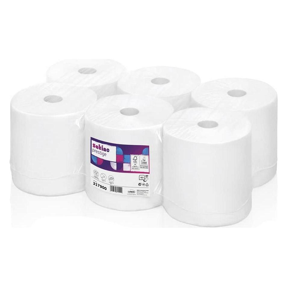Gembird WEPA Centre Feed Rolls for Feed point system RPCB2150 - FP,2-Ply 150m 600 sheets, 20x25, Cellulose ( (6x) (317690)