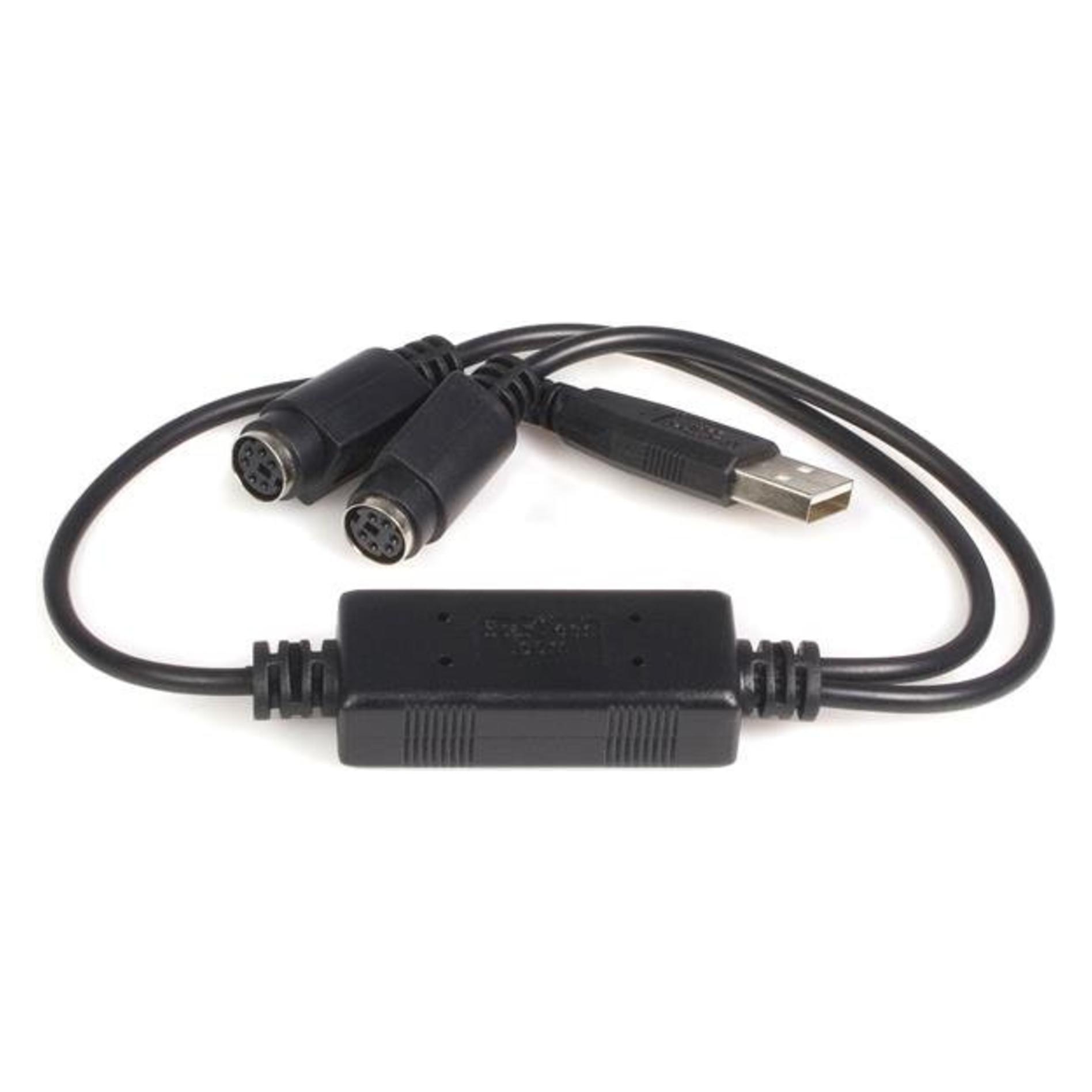 StarTech USB To Ps2 Adapter (0.44 m) (USBPS2PC)