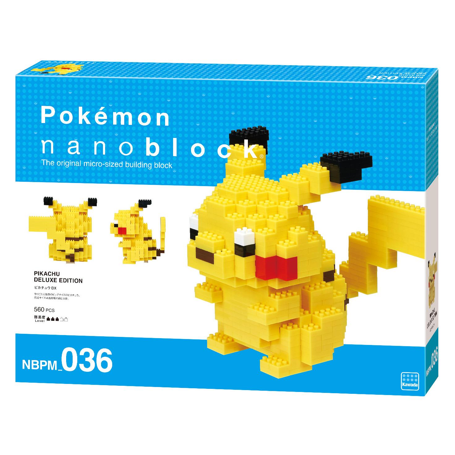 Pokémon Nanoblock Pikachu DX (4972825211908)