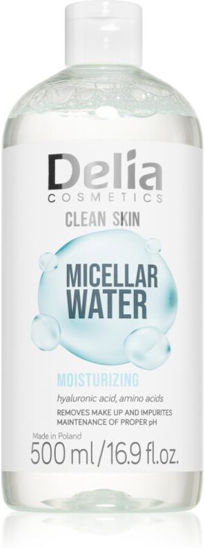 Delia Cosmetics Clean Skin micellar water with moisturising effect 500 ml