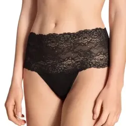 Calida Sensual Secrets Highwaist Slip Schwarz Medium Damen