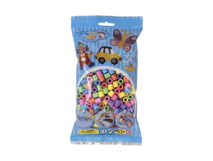 Hama Bügelperlen Pastell 500 Stück