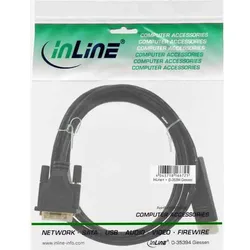 INLINE DisplayPort zu DVI Konverter Kabel, schwarz, 2m