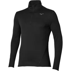 Mizuno, Herren, Sportshirt, Charge Breath (M), Schwarz