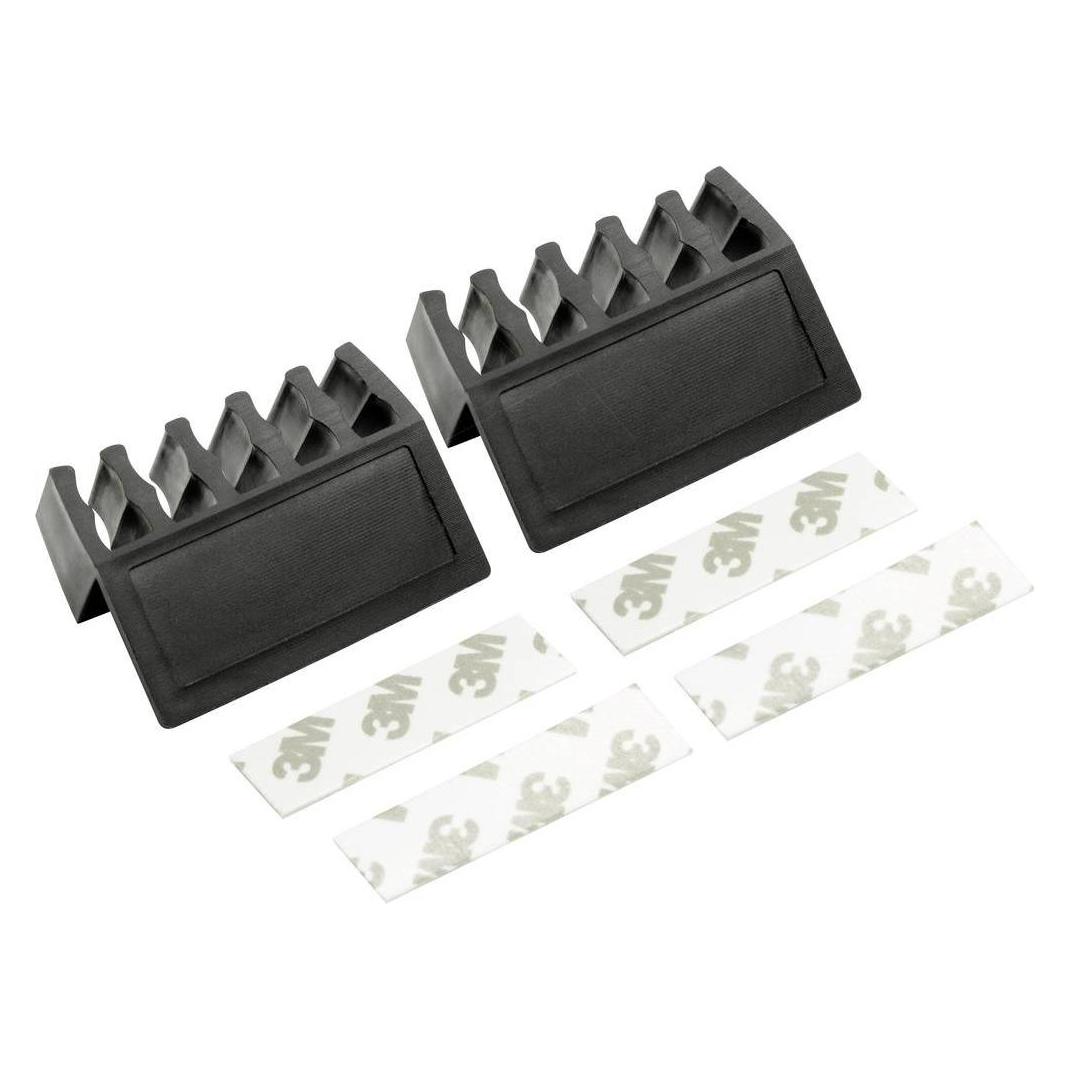 Tru Components Kabelhalter selbstklebend Schw (1378462)