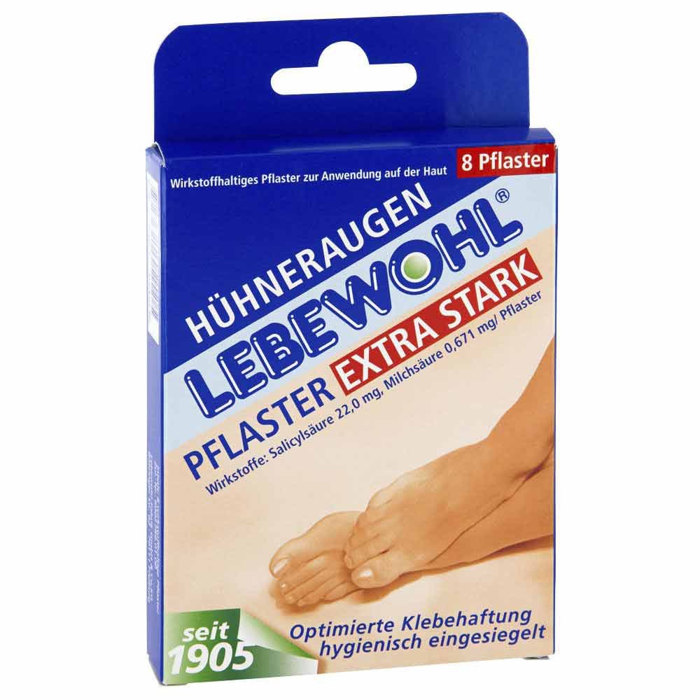 lebewohl-Fabrik GmbH & Co. KG Lebewohl Hühneraugenpflaster extra stark 07798053