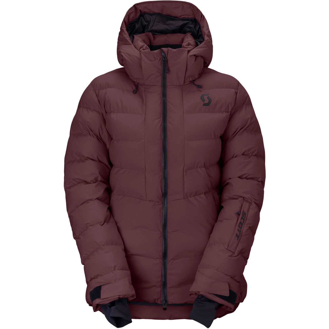 Scott Damen Skijacke ULTIMATE WARM cocoa red - L