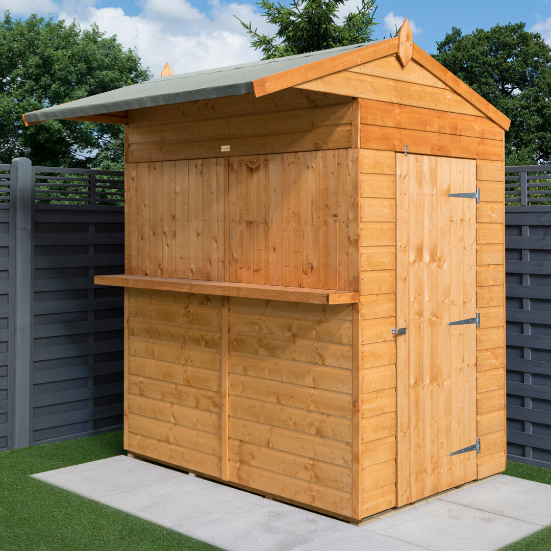 Rowlinson Garden Bar Brown 240cm H X 190cm W X 184cm D