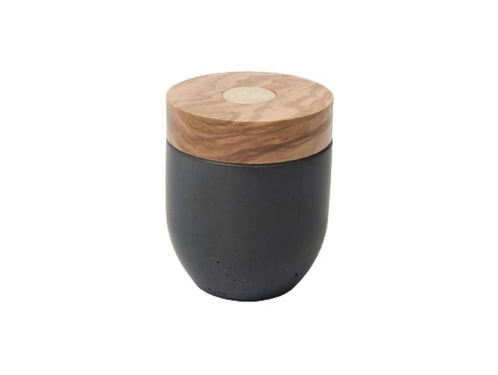 Hochwertige Design Salz- & Pfeffermühle „Millanari“ Dunkelgrau, Natur BÉRARD