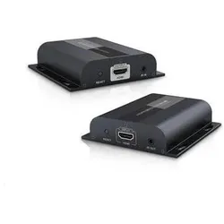 Aten HDMI extender na přes LAN, over IP, HDBitT (verze 4.0), KVM Switch, Schwarz