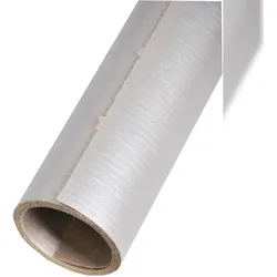 Clairefontaine 10x Farbiges, gerilltes Kraftpapier 60g, Rolle 10x0,70m - Silber 95776C