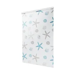 Halb-Kassetten Duschrollo 140x240 cm Modell Oceanic