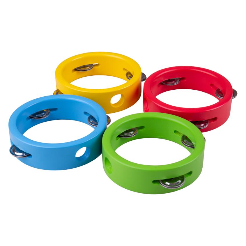 Bigjigs Mini-Tamburin (8) (BJ900-1-BR)