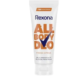 Rexona Fresh Citrus Unisex Para Todo El Cuerpo Desodorante Crema 75ml