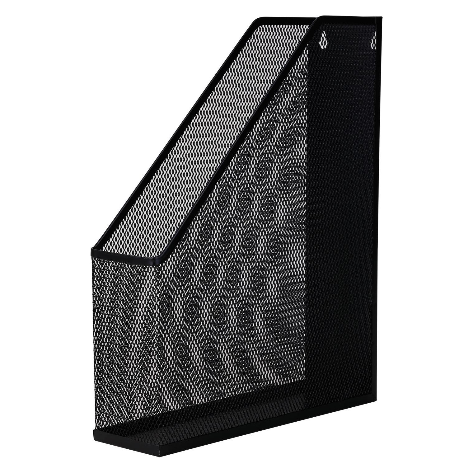 Deli Stehsammler Mesh 25x7x31,5cm schwarz (A4) (D420790)