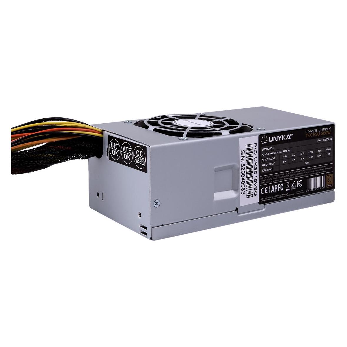 Unykach TFX 350W 80 Plus Bronze (350 W) (52004V2)