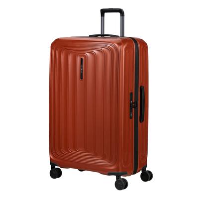 Samsonite "2WANDER" 125 l 4 Rollen aus robustem Polycarbonat, mit Adressetikett und Dehnfalte