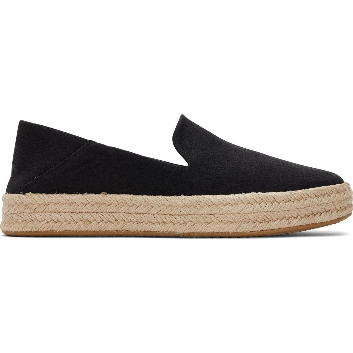 Toms Carolina black heavy twill 39 10020990-39