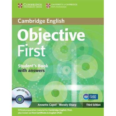 Objective First Certificate. Third Edition. Student's Book with answers, Taschenbuch von Wendy Sharp,Annette Capel, Cambridge University Press,