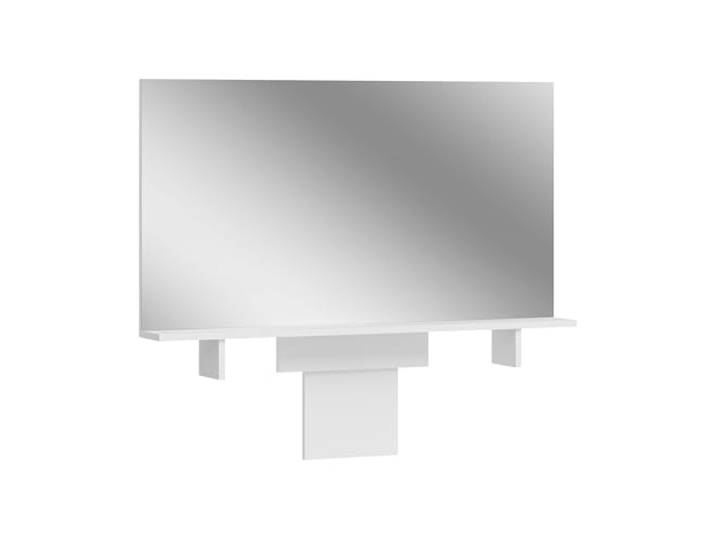 xonox.home Wohnen Emma X1GA9456 Opzetspiegel Make-upspiegel Make-upspiegel Hangspiegel ca. 110x70x13 cm met legplank en groot spiegeloppervlak