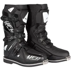 Ufo Plast, Motorradschuhe, Stiefel Boy Typhoon Schwarz 37 (Jungen, 37)