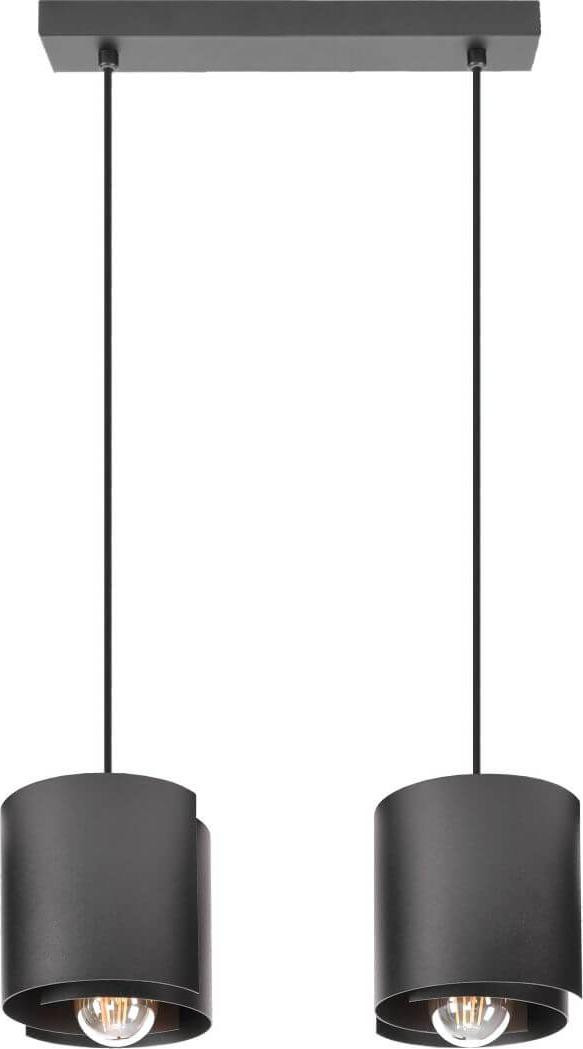 Szpak HUGO 2 zwarte led hanglamp