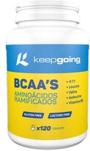 Keepgoing AMINOÁCIDOS RAMIFICADOS BCAA'S 120 Caps