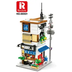 Reobrix 66501 Ramen Restaurant Klemmbaustein Haus 1142 Teile ab 14
