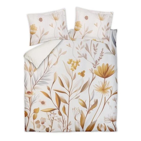 Vandyck Daydream dekbedovertrek cream tan