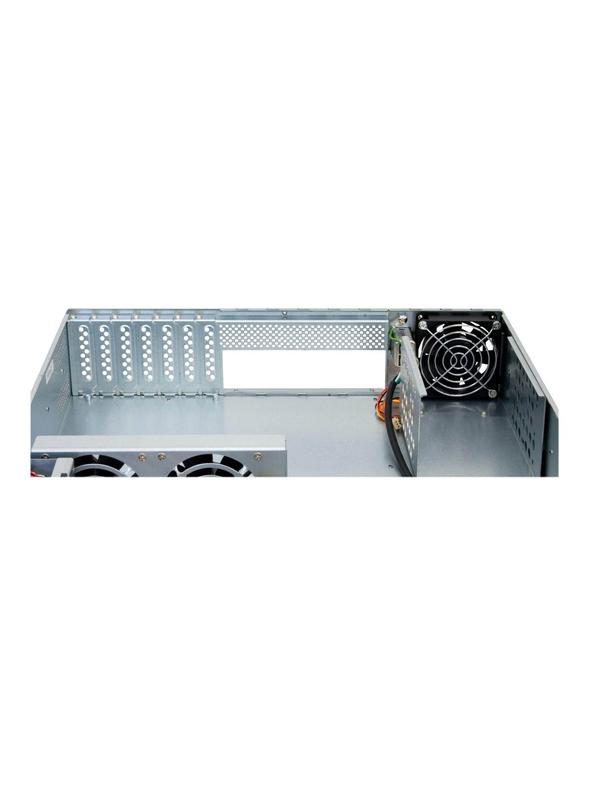 Chieftec UNC-210T-B/1x400W 19" 2U chassi Black U - Gehäuse - Server (Rack) - Schwarz