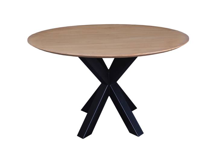 Tischplatte Parv Sungkaiholz natur Massivholz B 120 T 120 cm
