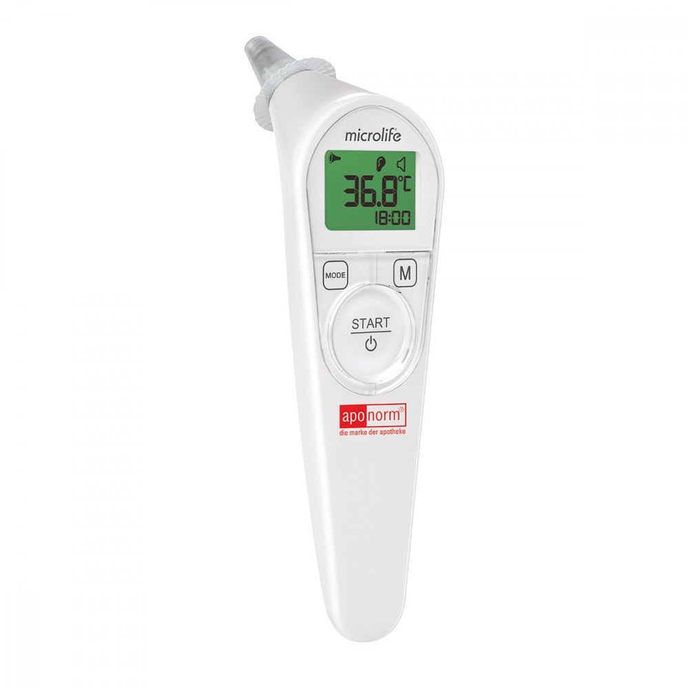 WEPA Apothekenbedarf GmbH & Co KG Aponorm Fieberthermometer Ohr Comfort 4s 14294241
