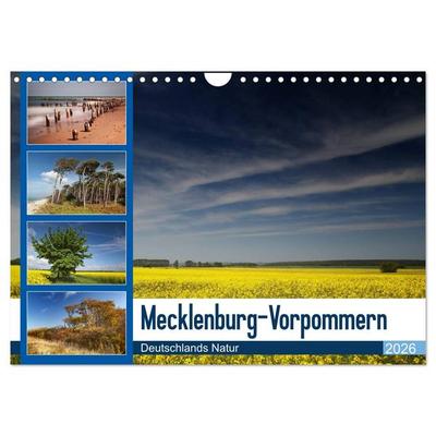 Mecklenburg-Vorpommern (Wandkalender 2026 DIN A4 quer), CALVENDO Monatskalender