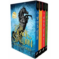 The Black Stallion Adventures! 4 Volume Boxed Set comprising The Black Stallion, The Black Stallion, Kinderbücher von Walter Farley