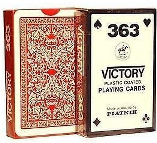 Piatnik 1313 Victory kaartspel rood