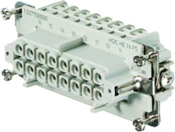 Weidmüller Connecteur d'insertion HDC HE 16 FS (0408275)