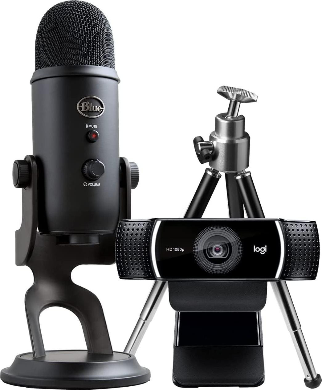 Logitech Yeti C922 Bundel Blackout