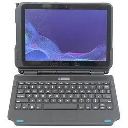 Gamber-Johnson Gamber Johnson Samsung Tab Active4/Active4 Pro Slim Attachable Keyboard (US, Samsung Galaxy Tab Active Pro), Tablet Tastatur, Schwarz
