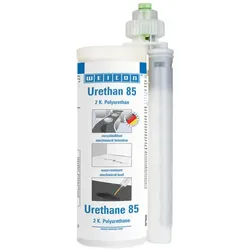 Urethan 85 | pastöse Polyurea Reparatur- und Beschichtungsmasse, Arbeitspackung | 0,54 kg | schwarz