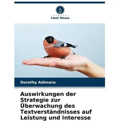 Auswirkungen der Strategie zur Überwachung des Textverständnisses auf Leistung u, Schulbücher von Dorothy Adimora