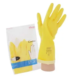 Vileda Professional Contract - der Ökonomische Naturlatex-Handschuh Gr L Size 8