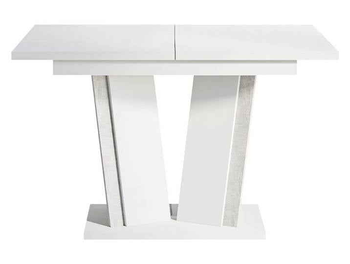 MIRJAN24 Esstisch Doha II (Ausziehbar - 1x Einlegeplatte), Rechteck, 120-160x80x75 cm