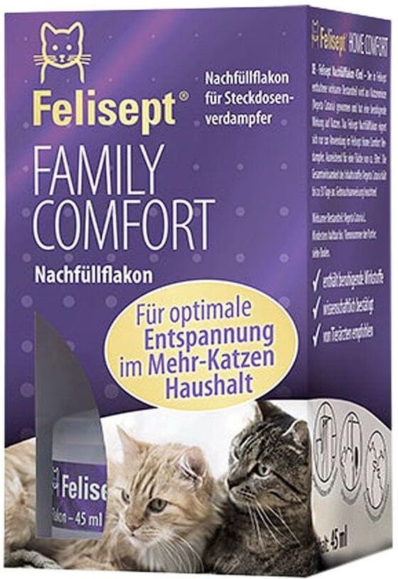 Diffuser "Felisept Wohlbefinden Family Comfort 45 ml", lila (bunt), Luftbefeuchter, Diffuser bunt Einheitsgröße