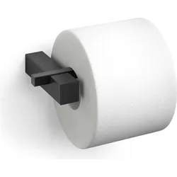 Carvo Toilettenpapierhalter schwarz Stahl pulverbeschichtet