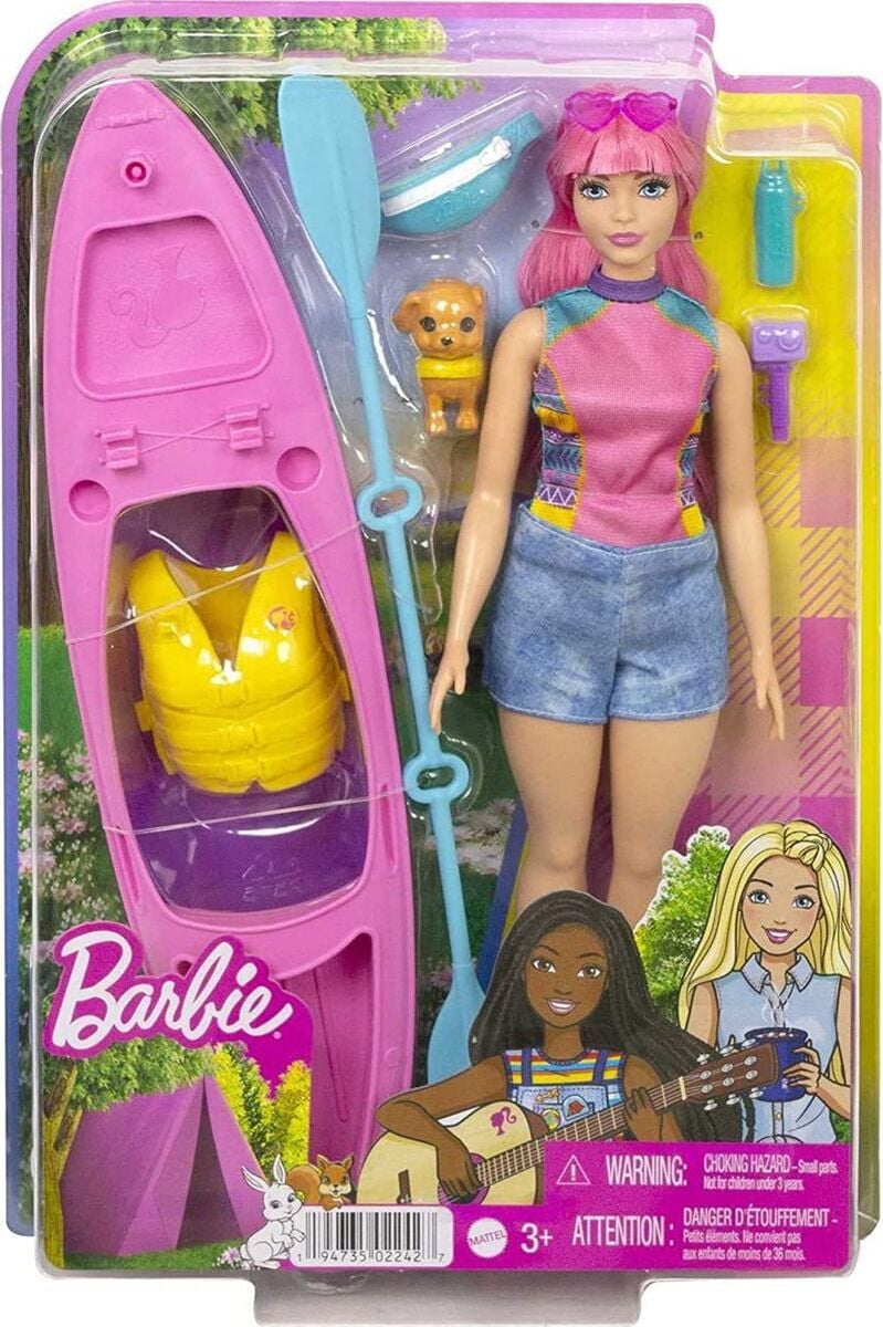Mattel Barbie It Takes Two Camping Set inclusief Daisy-pop