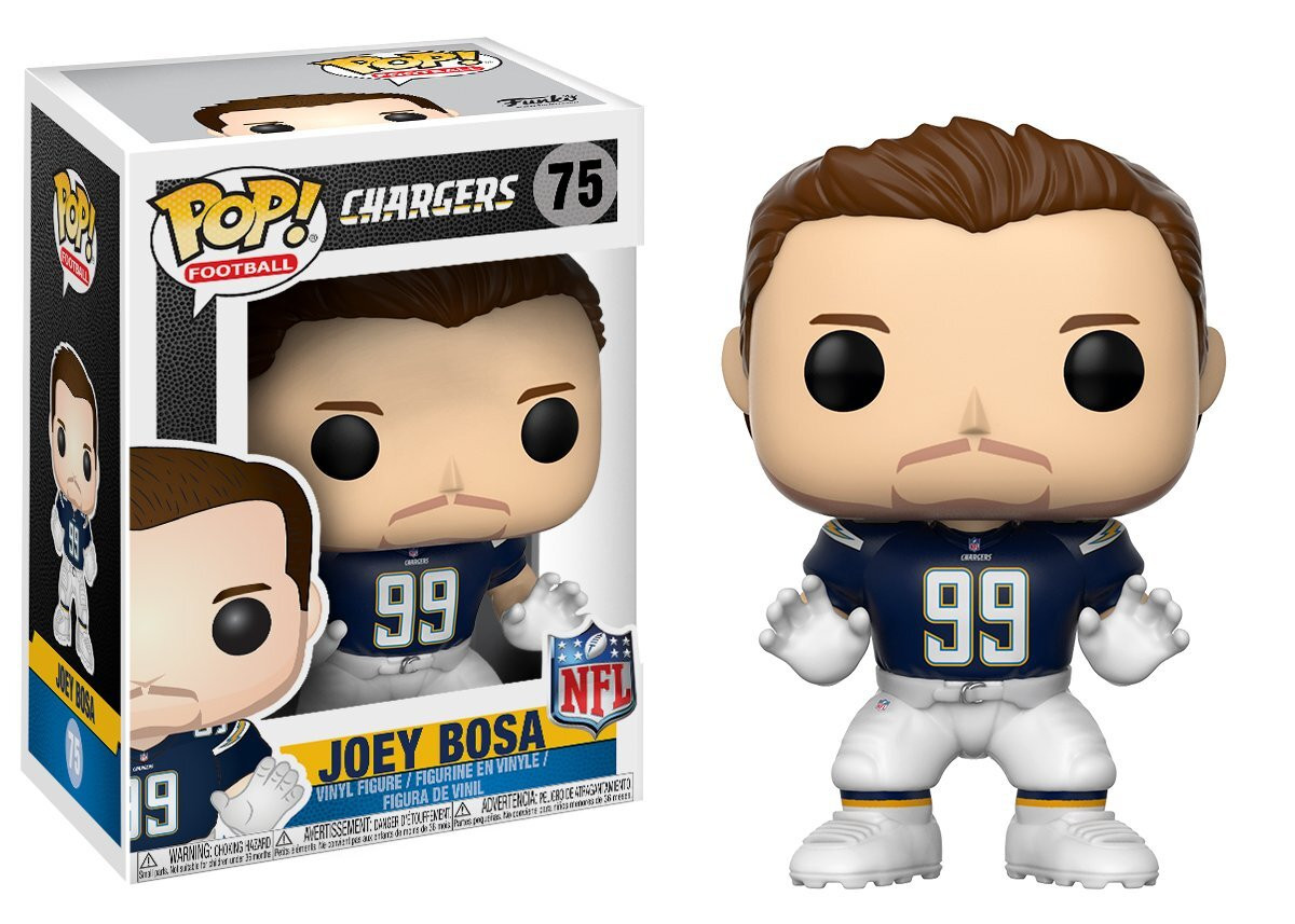 Funko POP! NFL Joey Bosa Los Angeles Chargers Pop Vinyl Figuur